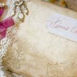 Wedding guest book - vintag..
